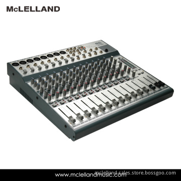 6 Channel Mixing Console with 4 Balance/Unbalanced Mono Line Input